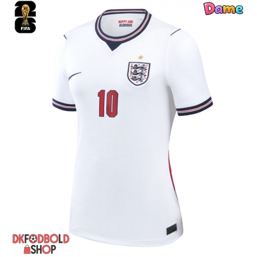 England Jude Bellingham #10 Hjemmebanetrøje Dame VM 2026 Kort ærmer